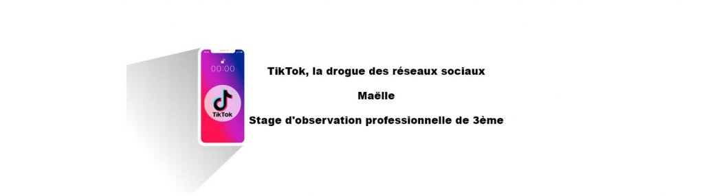 TikTok, la drogue des réseaux sociaux - Maëlle - Stage d'observation professionnelle de 3ème 