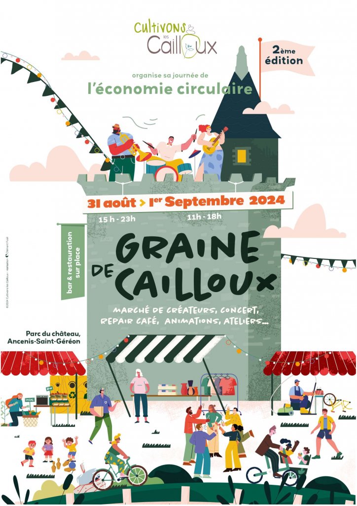 Graine de Cailloux - Evènement '' autour de l'économie circulaire'' 