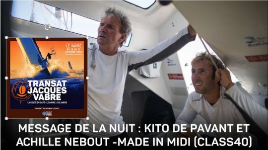 Transat Jacques VABRE 2019 :  TROISIEME JOURNEE 29 OCTOBRE 2019 @TransatJV_fr #TransatJV