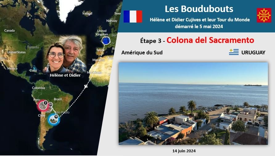 3ème étape des Boudubouts à Colonia del Sacramento en URUGUAY