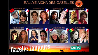 Hanan et Christelle du Team 'Cornes de Gaz'Elles' de Montech au départ du Rallye des Gazelles 2016