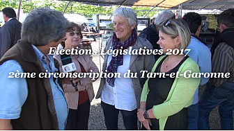 Elections Législatives Tarn-et-Garonne: Françoise TARDIN candidate Front de Gauche sur la 2ème circonscription, au micro de Michel Lecomte de Localinfo.fr