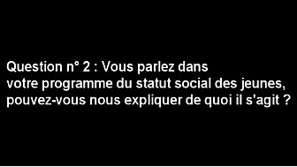 Présidentielle 2012 : la JCEF reçoit Martine Billard, front de gauche question n°2