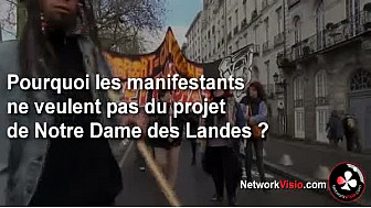 Notre Dame des Landes - quelles sont les contestations des manifestants pacifiques ?