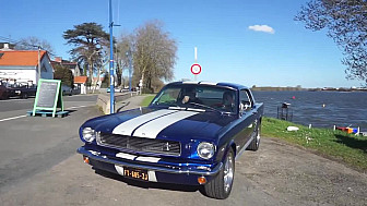 Nantes&VousTV Racing : LA BLEUE, une Mustang particulière entièrement reconstruite par LE MUSÉE