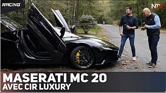 TV Locale NTV Paris - Racing : la Maserati MC20 avec Cyr Luxury