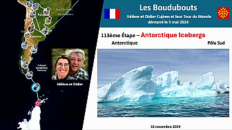 Acteurs-Locaux 'Les Boudubouts' Antarctique - 113ème étape  Entre ciel et glace