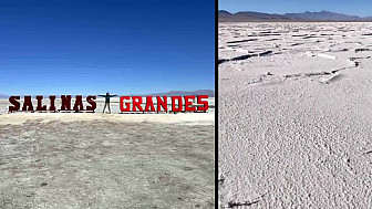 Acteurs-Locaux 'Les Boudubouts' 67ème étape en Argentine - Somptueuses Salinas Grandes